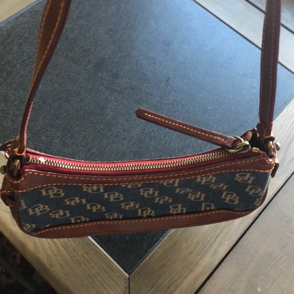 Vintage Denim Dooney & Bourke Mini Shoulder Bag - Picture 3 of 5